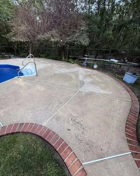 Pool Deck — After — Marrone Power Washing LLC NJ