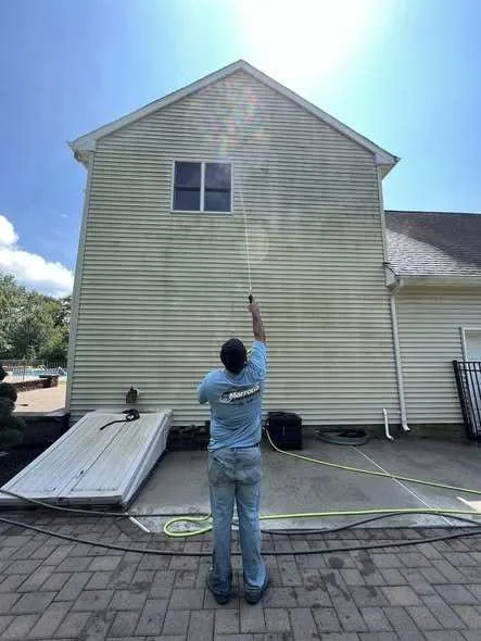 Siding — Before — Marrone Power Washing LLC NJ
